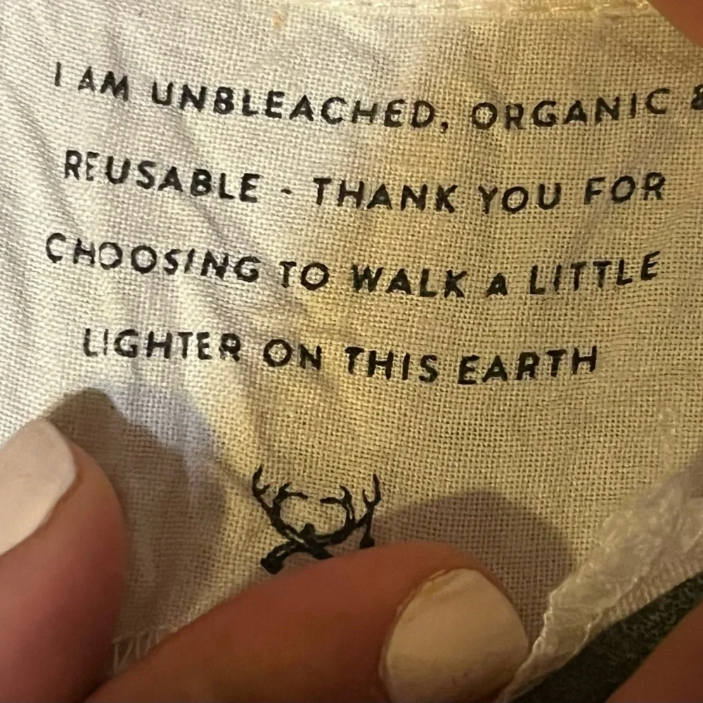 Spell Cream Cotton Bag